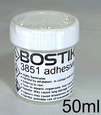 ☢ BOSTIK 3851 ☢ Adhesive Glue 50ml Latex Rubber Clothing Repair Masks Catsuits