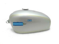 Fuel Tank Silber Lackiert Mit Goldener Zierlinie FüR Velocette Thruxton @Uk