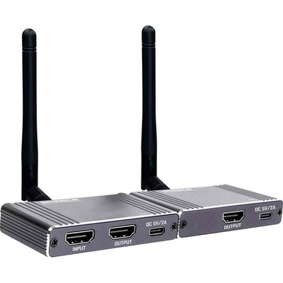 SpeaKa Professional SP-WLME-400 HDMI-Funkübertragung (Set) 180 m 5 GHz 1920 x