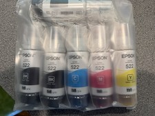 Genuine Epson 522 Ink Combo Pack for ET-2400 ET-2840-ET-4810-OEM 6 Pack