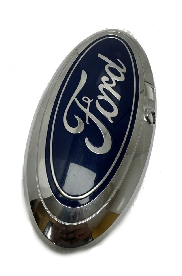 Rejilla delantera original Ford F-150 2018-2022 emblema de 11" con orificio para cámara ML34-8B262-EB Foto 2 de 4