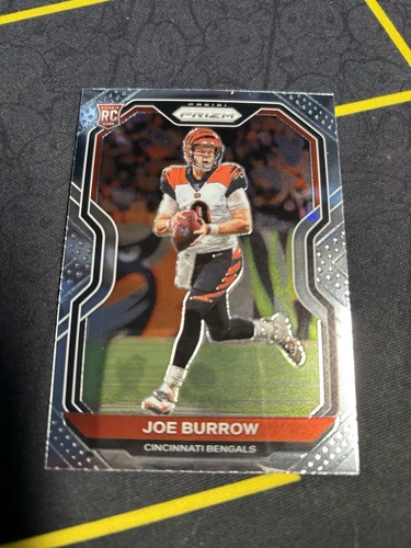 2020 Panini Prizm Joe Burrow Base Rookie RC No. 307 Bengals