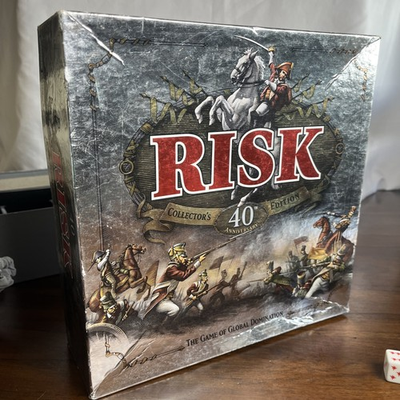 #ad Hasbro Risk 40th Anniversary Collector#x27;s Edition Board Game Some Missing READ $40.00