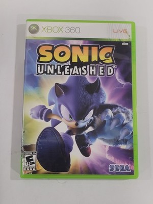 Sonic Unleashed (Microsoft Xbox 360, 2008) CIB Complete 
