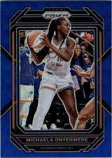2023 Panini Prizm WNBA Prizms Blue Wave #56 Michaela Onyenwere - BSK