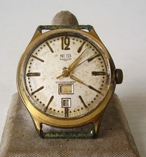 Herren Armbanduhr GUB Glash&uuml;tte kal. 66.1 aus DDR Zeit