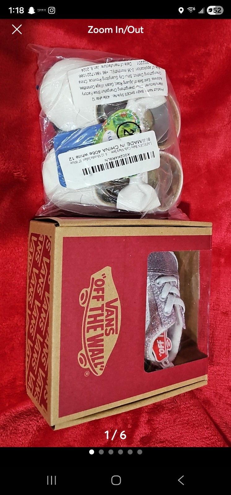 For Baby Girl Lot Of 2 New In Packaging Size 1 & 2