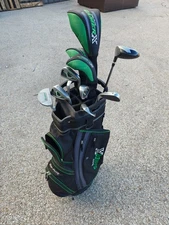 Top Flite Gamer X 12 Piece Graphite Senior Flex Complete Golf Set Cart Bag