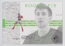 2013-14 SP Authentic 2001-02 SP Rookie FX Sergey Karasev #95 0c4