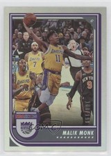 2022-23 Panini NBA Hoops Silver 180/199 Malik Monk #162 0h28