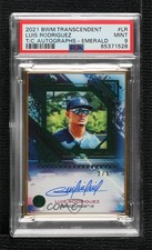 2021 Bowman Transcendent Collection Emerald 2/5 Luis Rodriguez PSA 9 Auto 00v4