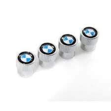 New Genuine BMW Logo Valve Stem Caps Cover (2001-2023) OE 36110421544