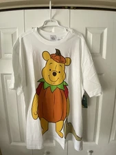 Disney Parks 2025 Halloween Winnie the Pooh Tigger Pumpkin T-Shirt XXL