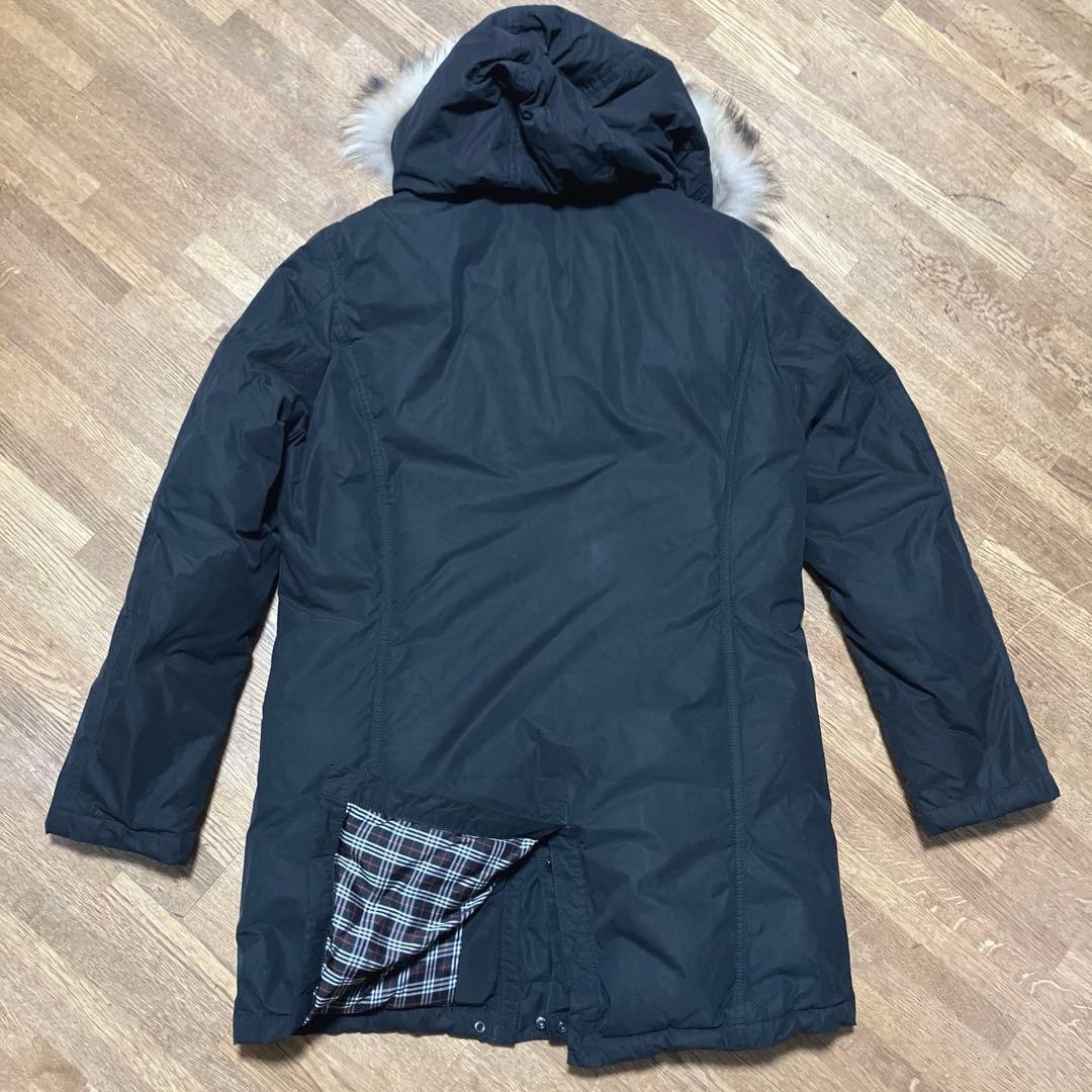 Burberry Black Label Down Coat 3-Way L Black Used Snowproof Warm thumbnail 2