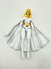 Marvel Legends Emma Frost Loose Ch   od BAF Wave White Queen X-men Complete