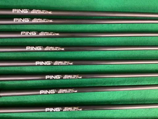 Ping ZING Iron Set 3-9,Pw,Sw 9pc Flex Stiff Karsten 101 Graphite - Image 4 of 4