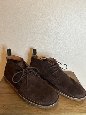 Polo Ralph Lauren Casterton Chukka Boots Shoes 10D Brown Suede Leather