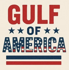 Gulf of America Sticker Decal Laptop Wall Mirror Cup Tumblr Locker Bin