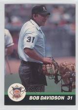 1989 T&M Umpires Bob Davidson #42 0g4