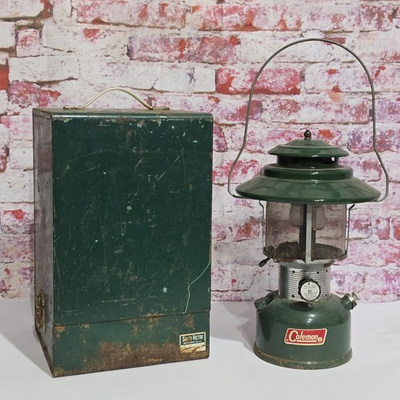 #ad #ad Vintage Coleman 228F W Smith Victor Metal Lantern quot;Unmolestedquot; $89.95