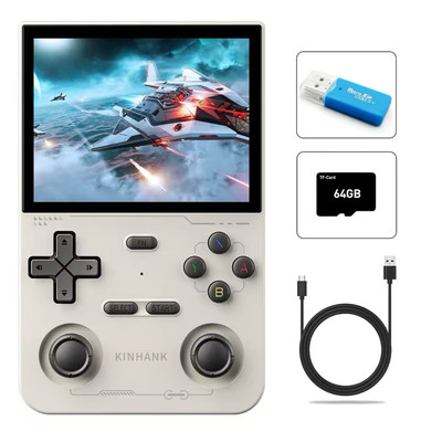 K36 Retro Handheld Video Game Console 16000+ Retro Games Emulator 3.5 in - Black