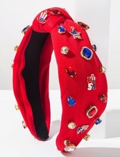NEW 4th Of July Bling Bedazzled Rhinestone Headband