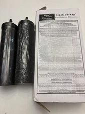 2 Pack Black Berkey Authentic Purification Elements Filters Sealed New No Box 