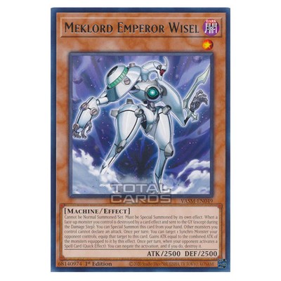 Yu-Gi-Oh! - Valiant Smashers - Meklord Emperor Wisel (selten) VASM-DE049