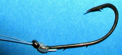 Eagle Claw 140H-2 #2 Bronze Double Snell Baitholder Haken 6 Stück