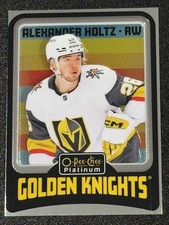 2024-25 O-Pee-Chee Platinum #R60 Alexander Holtz Retro Base Golden Knights