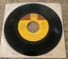 Stevie Wonder 45 RPM Record-Master Blaster