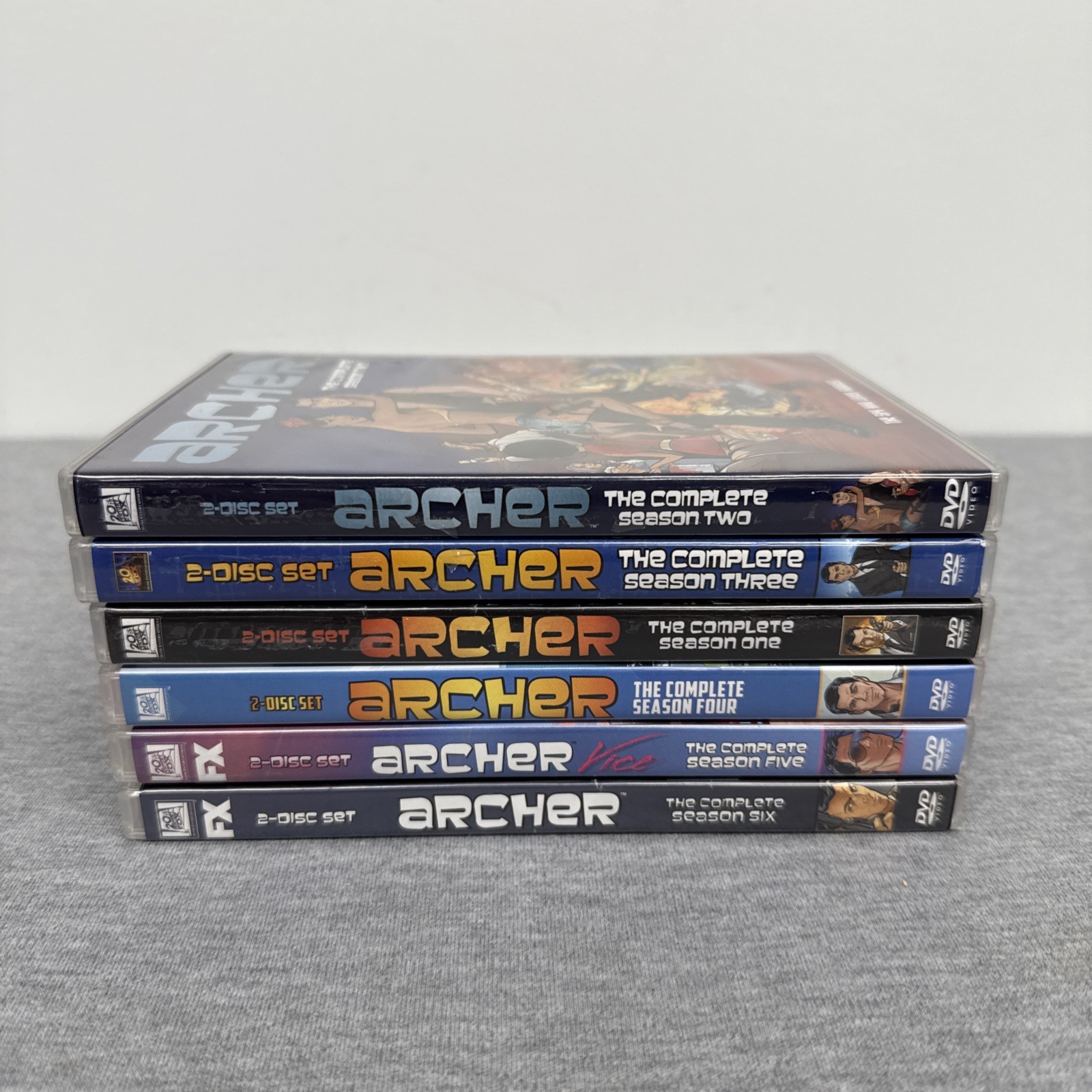 Archer TV Series Seasons 1-6 (DVD) Complete Seasons