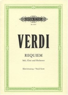 Missa da Requiem: für 4 Solostimmen, Chor und Orc... | Buch | Zustand akzeptabel