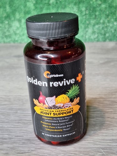 GOLDEN REVIVE + Gelenk- & Muskelunterstützung Ergänzung 60ct *AUTHENTISCH* UpWellness