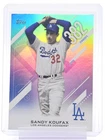 2026 Topps Series 2 Sandy Koufax Base (RAW)