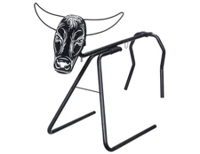 Tough 1 Roping Dummy Retractable Horns Weather Resistant Black 58-7751