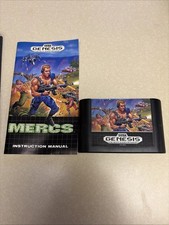 Mercs (Sega Genesis) CIB With Case And Manual