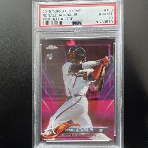 2018 Ronald Acuna Jr. [Pink Refractor] #193