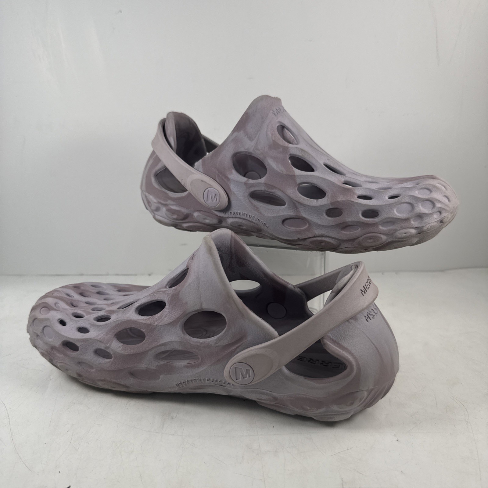 Scarpe da trekking Merrell unisex Burlwood Hydro Moc acqua M 3 5 W 5 viola grigio✅