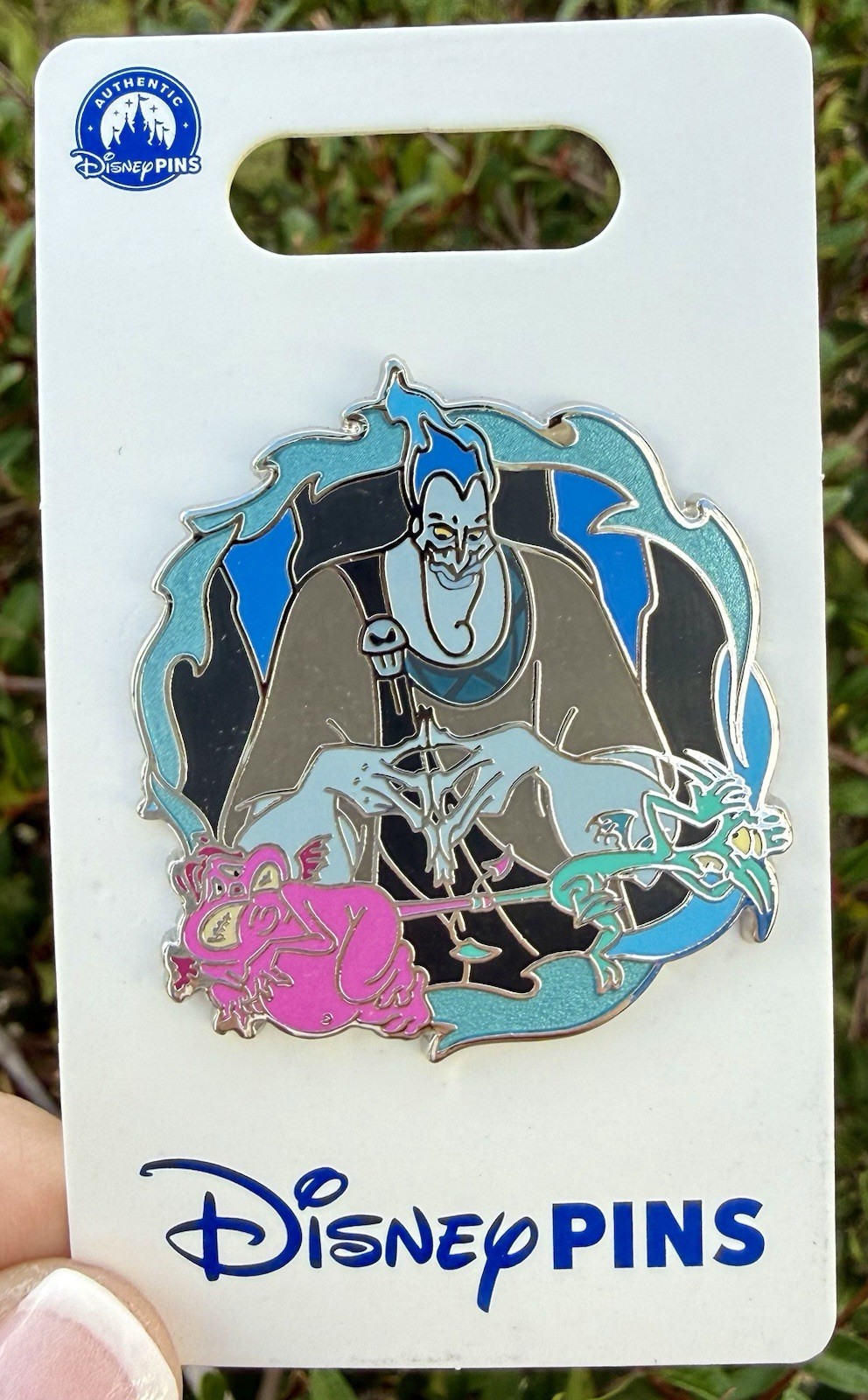 2025 Disney Parks Villain Frame Hercules Hades Pain & Panic OE Pin