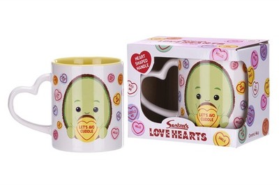 Posh Paws Swizzles Love Hearts 11OZ Alan The Avocado Let's AVO-Cuddle Heart Shap