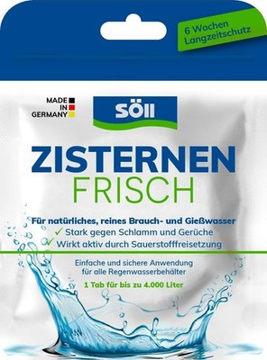 Söll 83543 Zisternenfrisch, 1 Tab - Pflegemittel Zur Wasseraufbereitung Von Rege