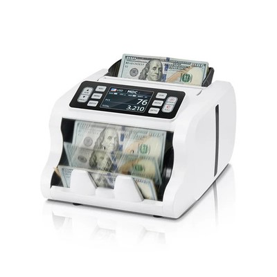 MUNBYN IMC09 Geldzählmaschine   Mixed Value Counting   UV/MG/IR/MT   120+ Währun