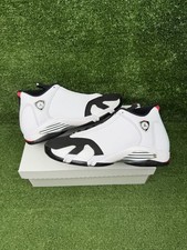 Jordan 14 Retro Black White for Sale | Authenticity Guaranteed | eBay