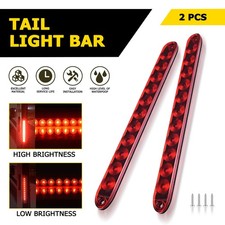 Pair 15" Red 11LED Trailer Truck Brake Tail Light Stop Turn Signals Brake Lamp