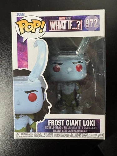 NEW RARE Funko Pop! Marvel Studios Frost Giant Loki What If...? Pop 972