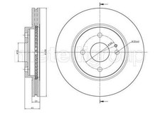 2x METELLI Bremsscheiben Vorne für NISSAN MICRA IV (K13) 258,0mm 23-0983