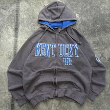 Vintage Y2K University Of Kentucky Wildcats Full Zip Hoodie