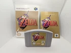 Legend of Zelda: Ocarina of Time Nintendo 64 N64, 1996 - *TESTED* w/ Manual