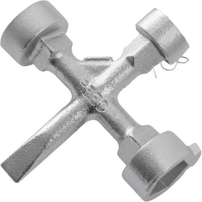 Reed Mfg Meter Box/curb Box Key, Pentagon, 2 Large, 1 Standard